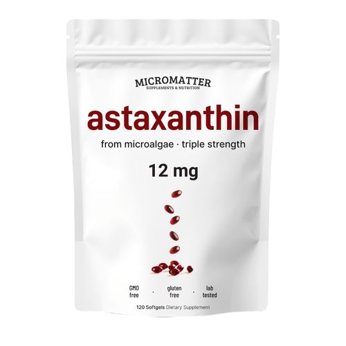 Astaxanthin 12mg - Antioxidant Softgels