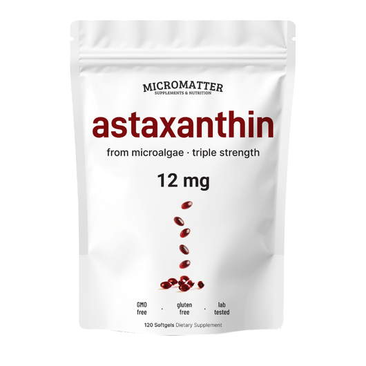 Astaxanthin 12mg - Antioxidant Softgels